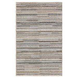 Mainstays Studio Plush Pixel 22 in. x 60 in. Polypropylene Runner Rug Tan/Gray